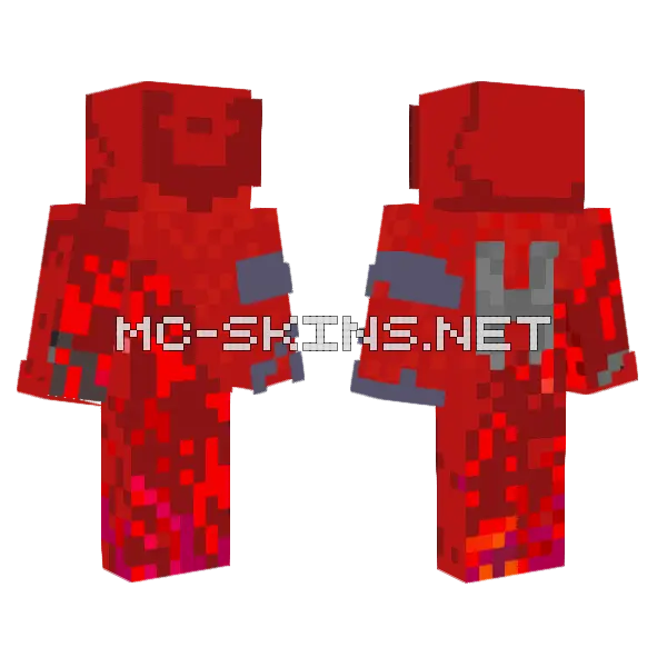 Hifirk Minecraft skin, front and back