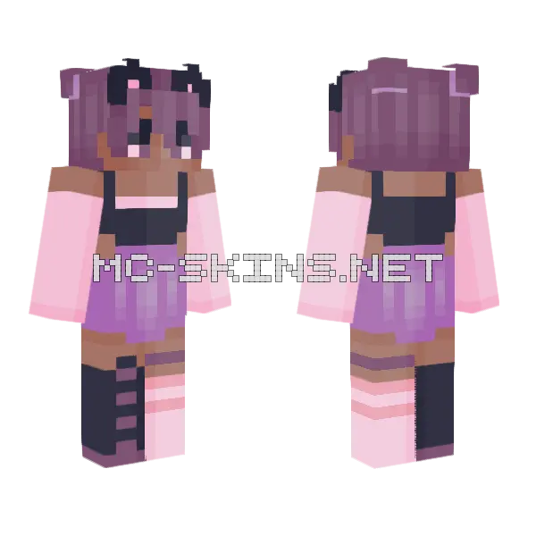 High Skylights Pce Minecraft skin, front and back