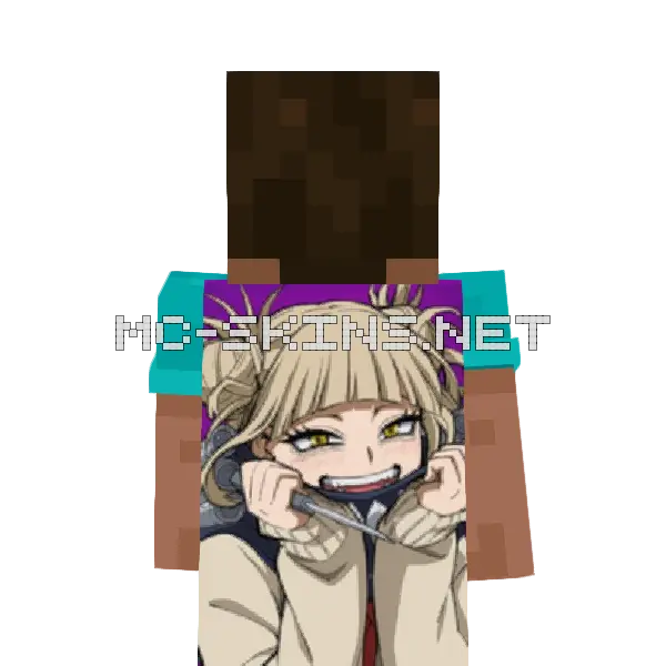 Himiko Toga cape, outside and lining
