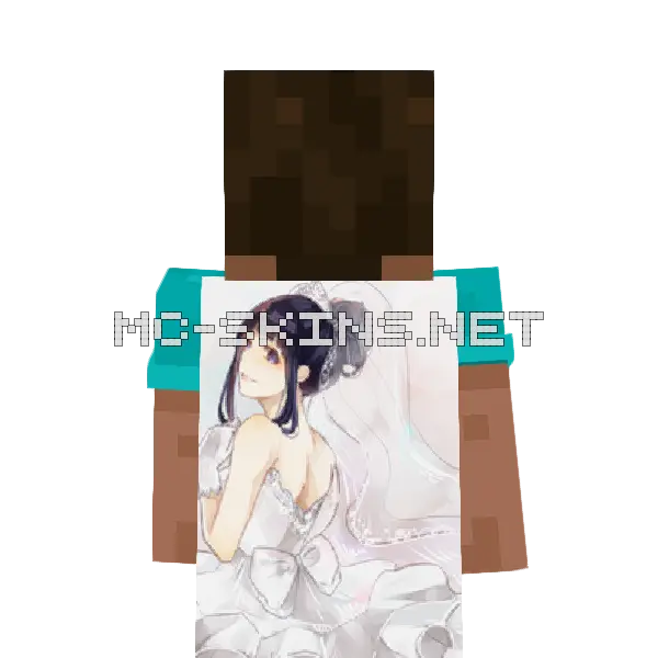 Hinata Hyuga cape, outside and lining