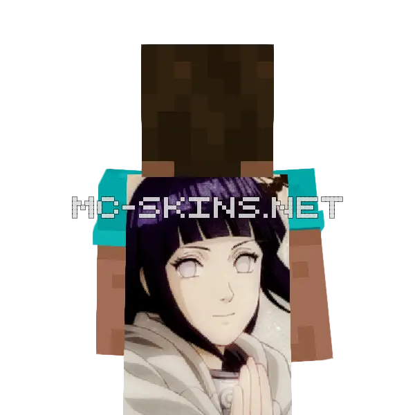 Hinata Hyuuga cape, outside and lining