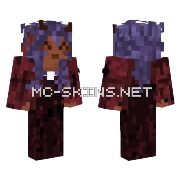 Hinsckam Cer Minecraft skin, front and back