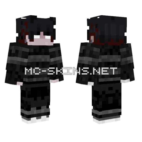 Hiro Minecraft skin, front and back