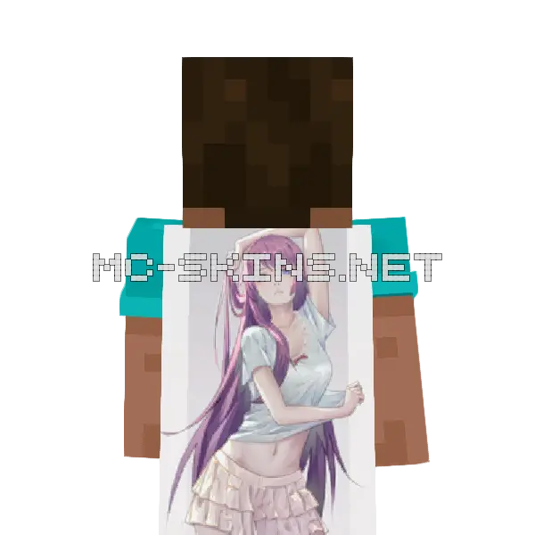 Hitagi Senjougahara cape, outside and lining