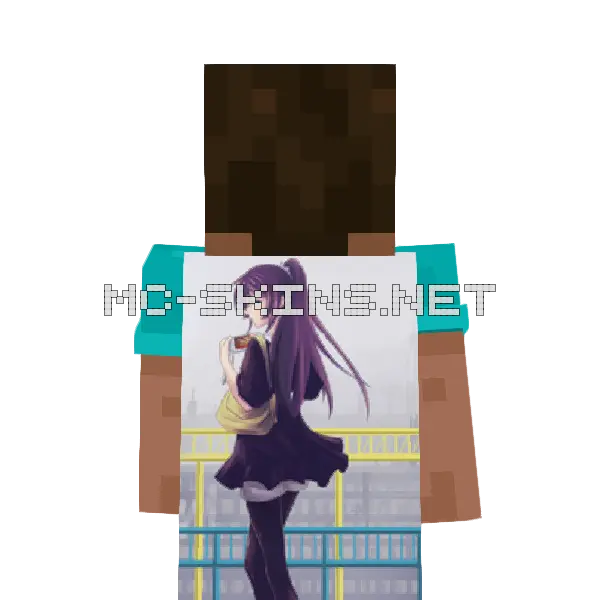 Hitagi Senjougahara Dress cape, outside and lining
