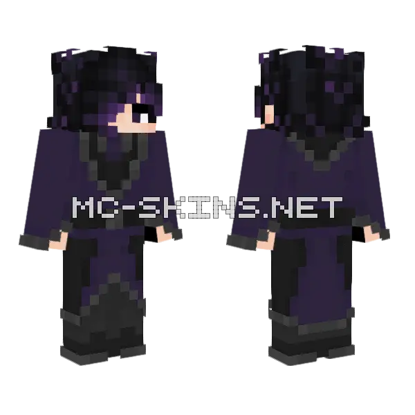 Hitch Dunkel Minecraft skin, front and back