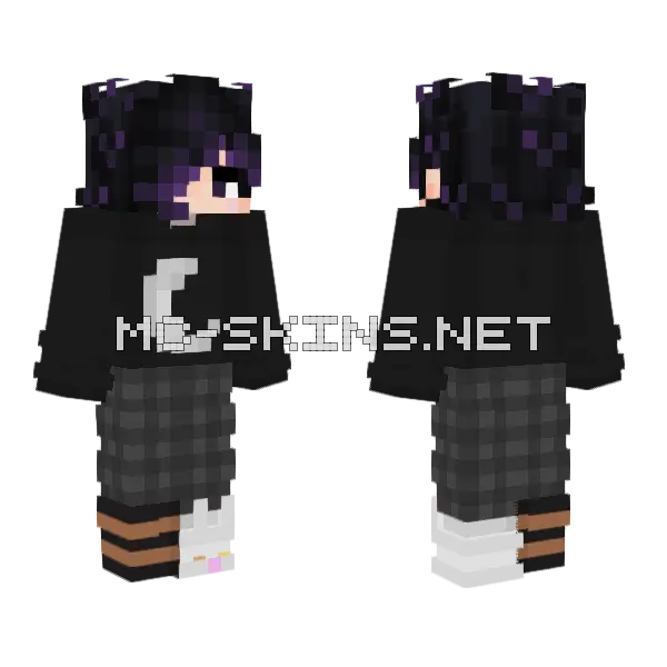 Hitch Pijama Minecraft skin, front and back