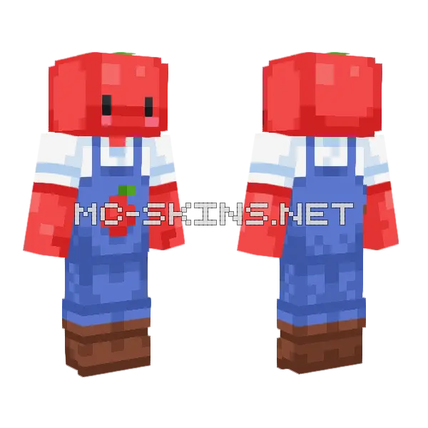 Hive Juicy Costume Minecraft skin, front and back