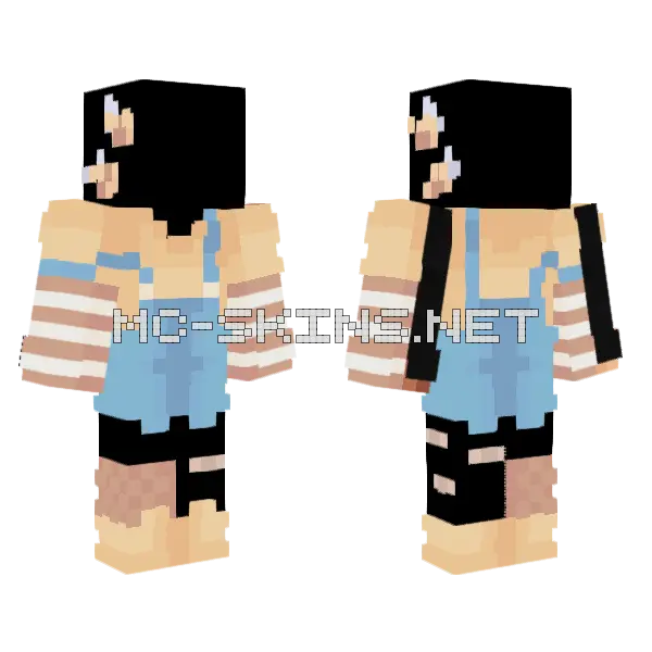 Hives Bees Base Minecraft skin, front and back