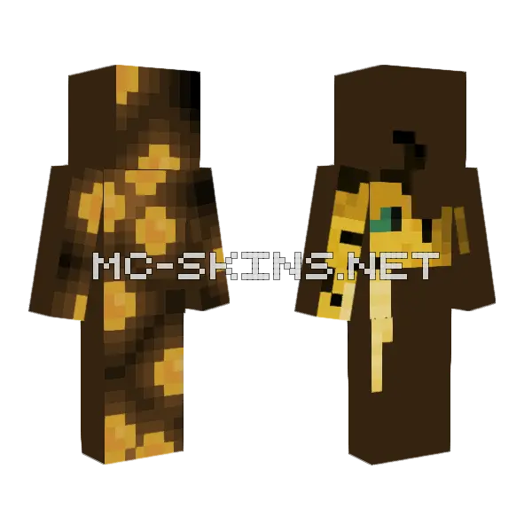 Hivewing Names Skin Minecraft skin, front and back