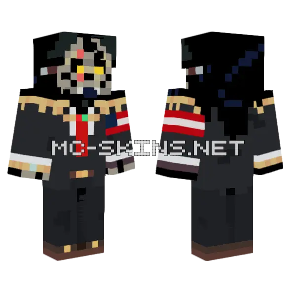 Hjgjguhjhjhk Minecraft skin, front and back