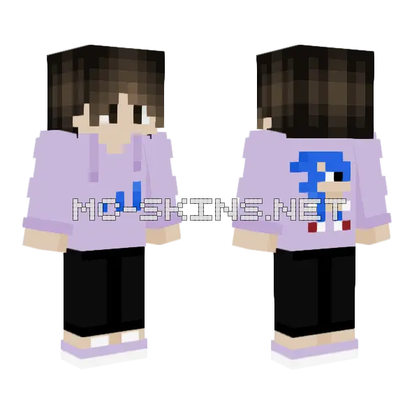 Holasoygerman Minecraft skin, front and back