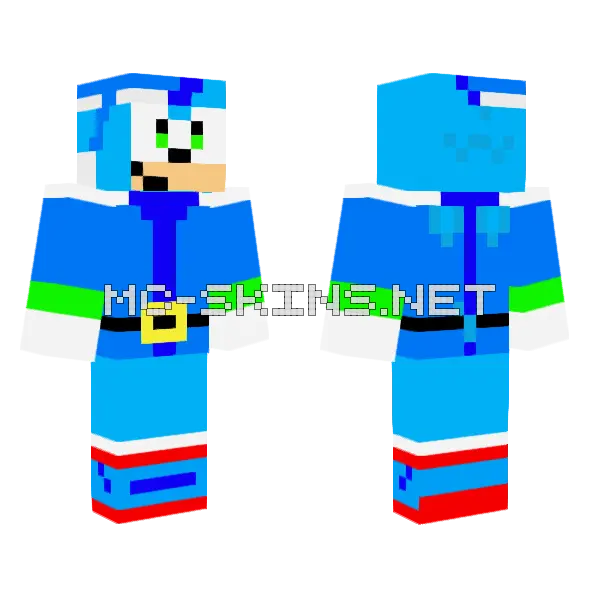 Holiday Steam Fanmade Character Minecraft skin, front and back