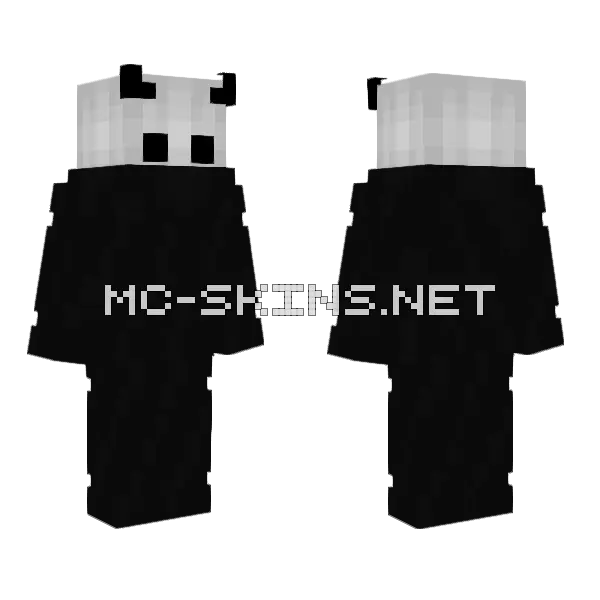 Hollow Knight Skin Minecraft skin, front and back