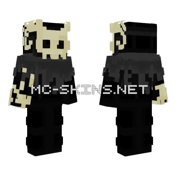 Hollow Skin Minecraft skin, front and back