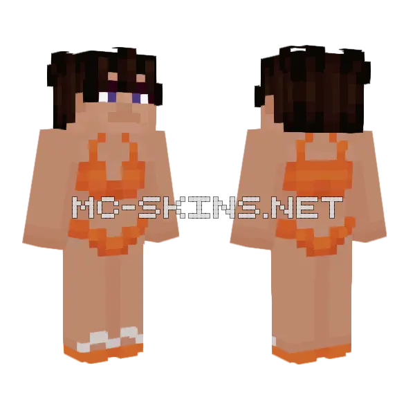 Holy Makeroni Minecraft skin, front and back