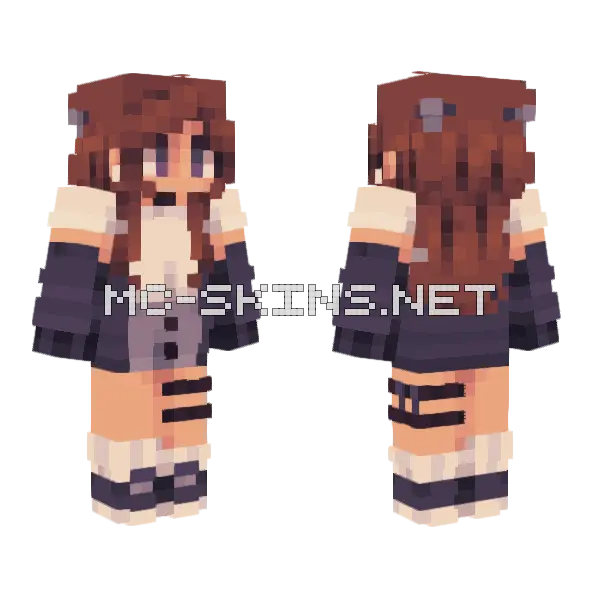 Honesty Skin Minecraft skin, front and back