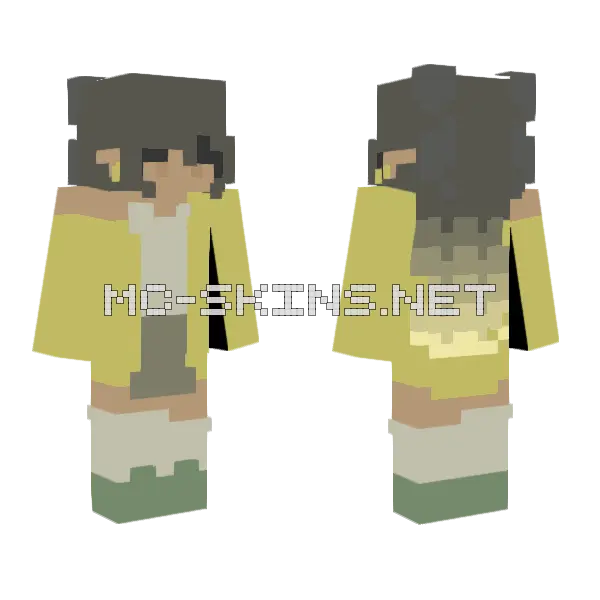 Honey 200 RC Minecraft skin, front and back