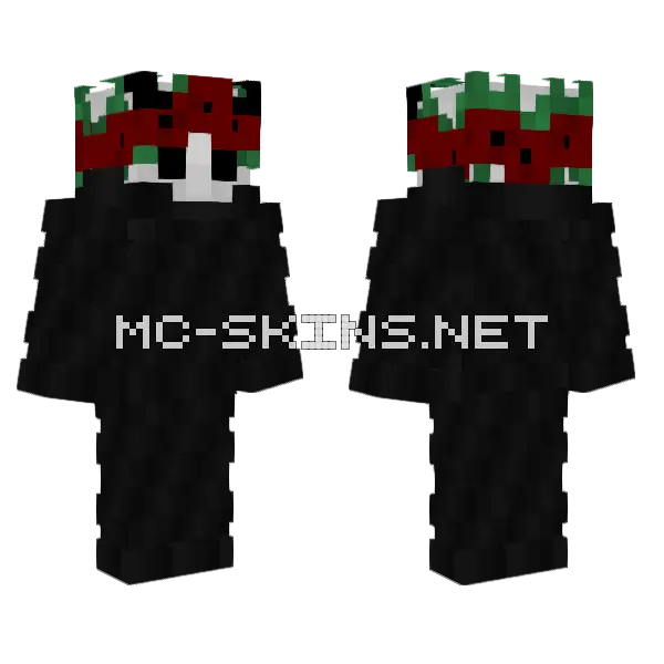 Honeycomb Kid Minecraft skin, front and back