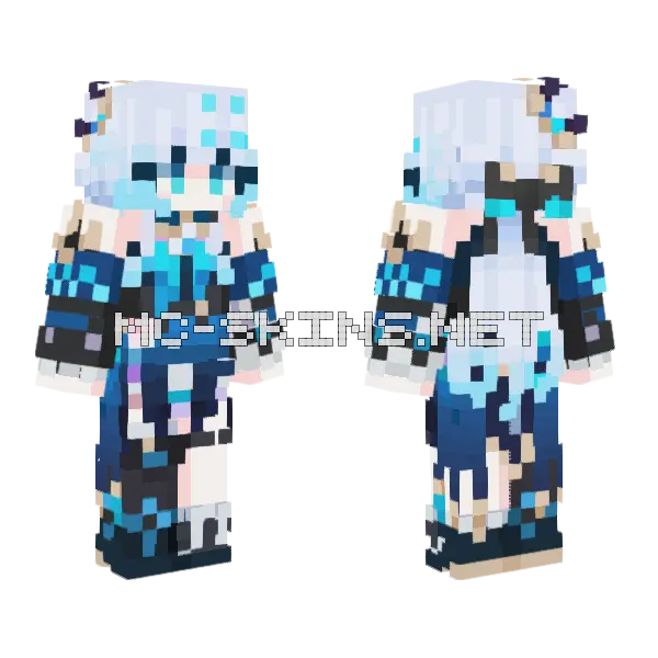 Honkai Star Rail Castorice, front and back