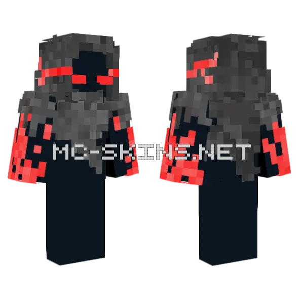 Hooded Aura Guy, front and back