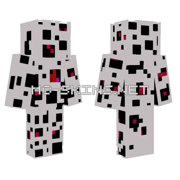 Hool Man Minecraft skin, front and back