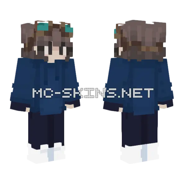 Hopedudu v 2 2 Minecraft skin, front and back
