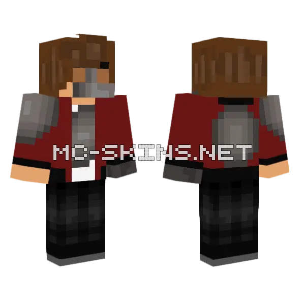 Hotel Bryan My Version Minecraft skin, front and back