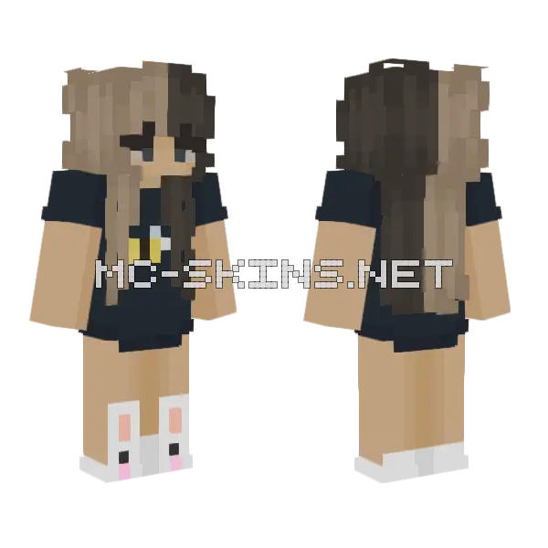 House Clothes Minecraft skin, front and back