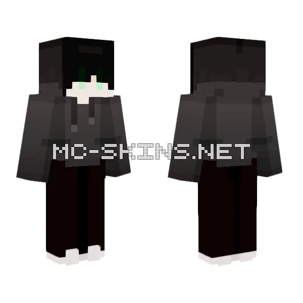 How I m Nervous How You Re Anxious Minecraft skin, front and back