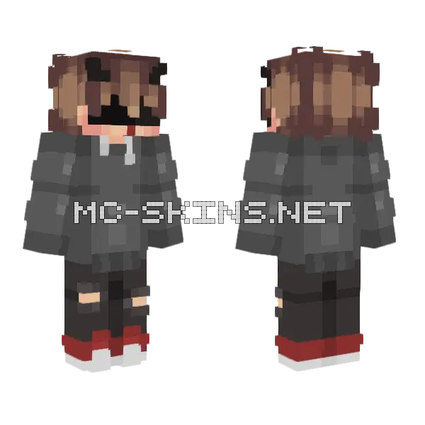 How You Gonna Lie Like That Minecraft skin, front and back