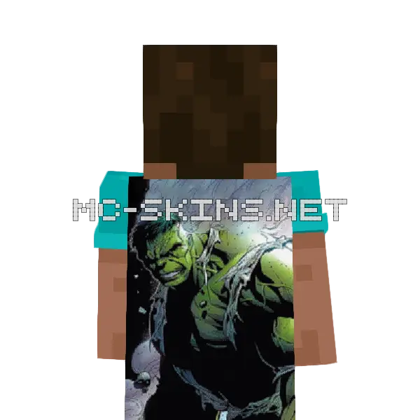 Hulk cape, outside and lining