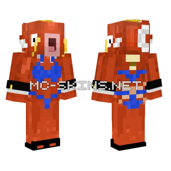Husk Amb Bikini Minecraft skin, front and back