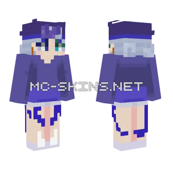 Hxzll S Skindex Oc Minecraft skin, front and back