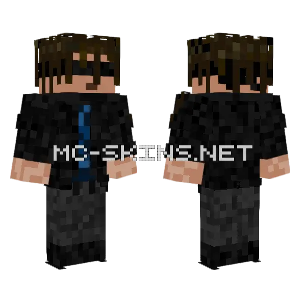Hyong Minecraft skin, front and back