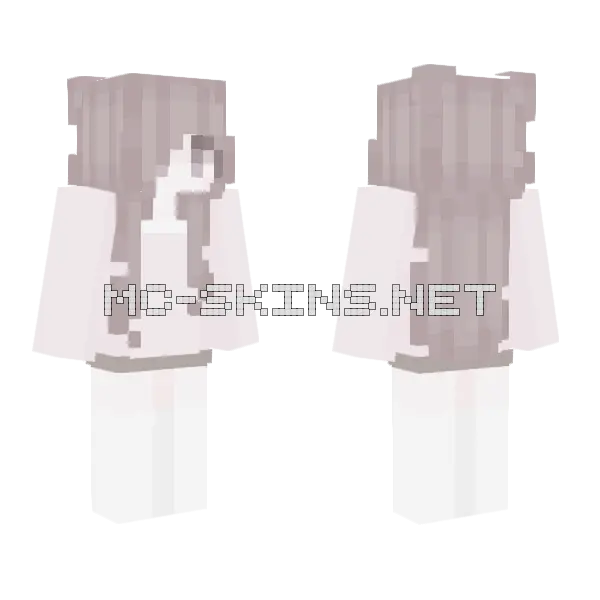 Hytgn Minecraft skin, front and back