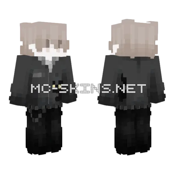 Hzzx2 13 Minecraft skin, front and back