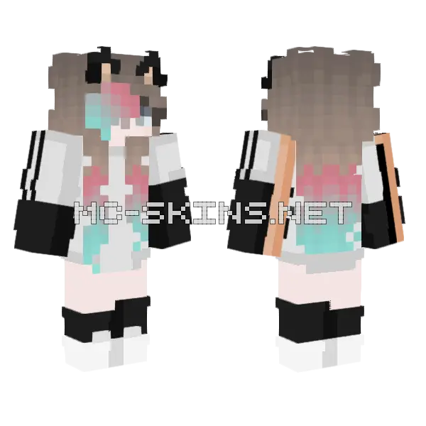 I Cant Stand Livin Without You Minecraft skin, front and back