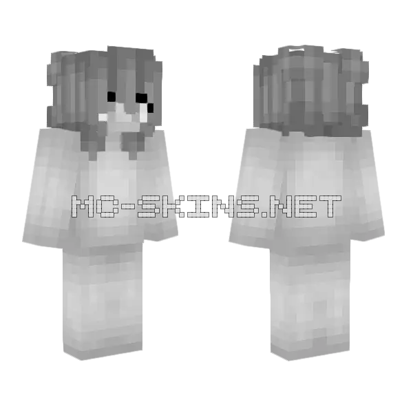 I Dont Know Why Minecraft skin, front and back