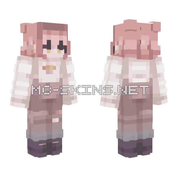 I Got No Time Sfa69 Minecraft skin, front and back