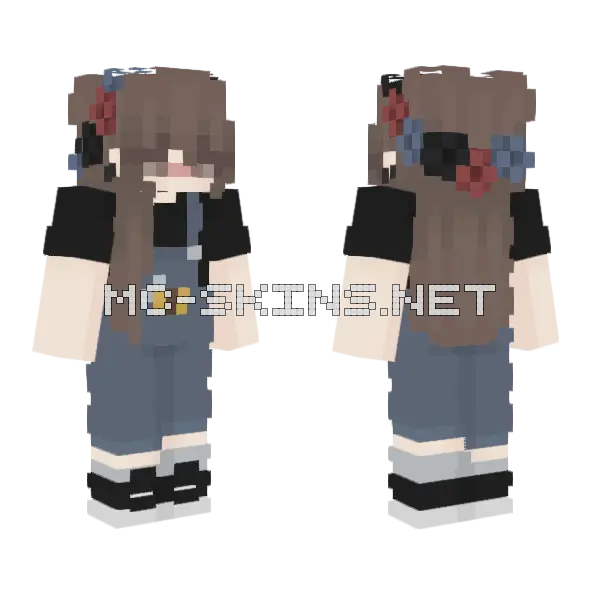 I Gtg Edit This Shh Minecraft skin, front and back