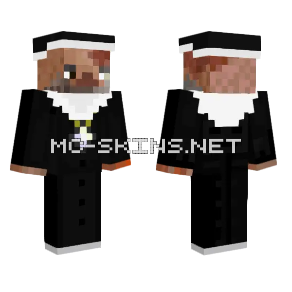 I Guess Minecraft skin, front and back