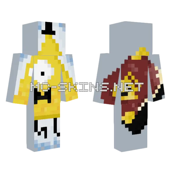 I Know Lost Of Things Minecraft skin, front and back