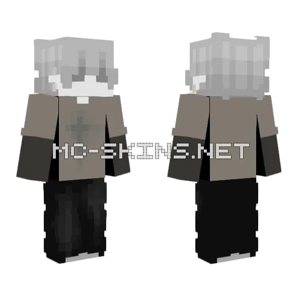 I Know What You Want Minecraft skin, front and back