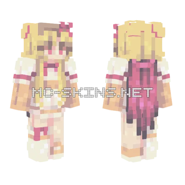 I Like Capes Minecraft skin, front and back