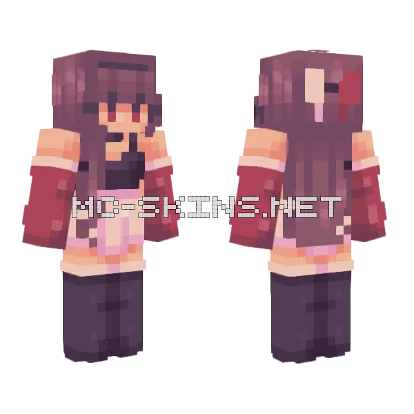 i m 20 but i still feel like 15 rce Minecraft skin, front and back