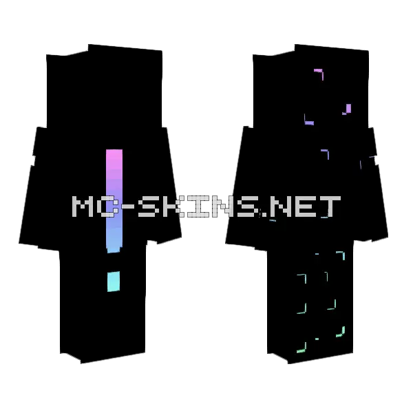 I M Back Minecraft skin, front and back