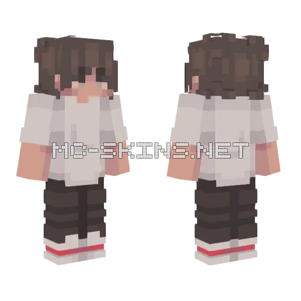 I M Back Minecraft skin, front and back