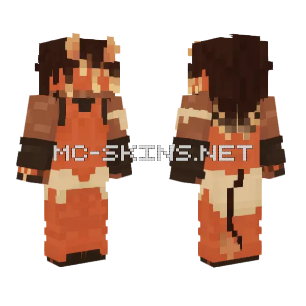 I M Done Playing Around Minecraft skin, front and back