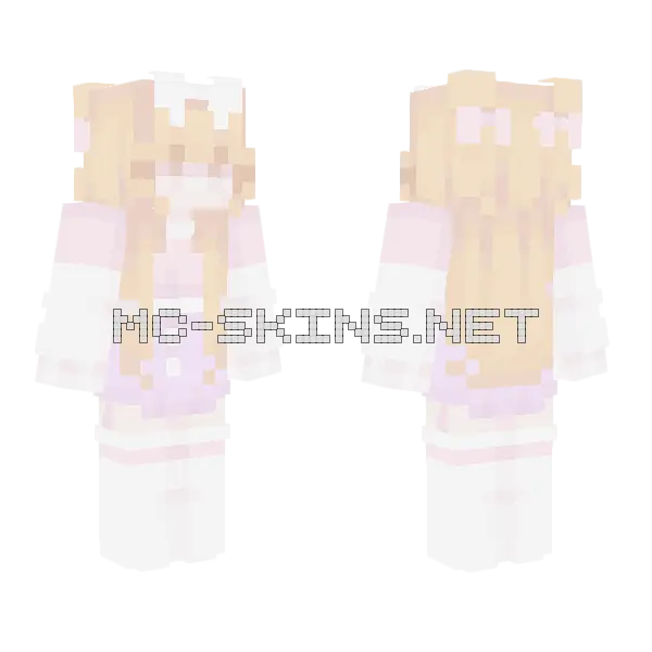 i m not ready to let you forget me ce Minecraft skin, front and back